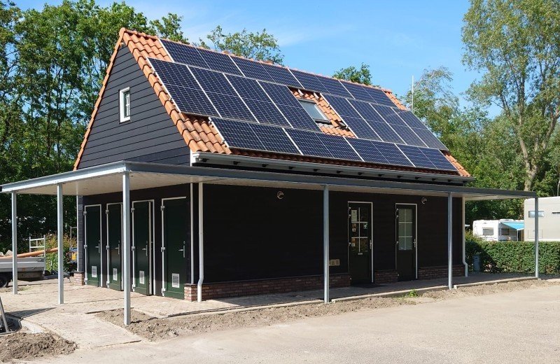 Douches en toiletten